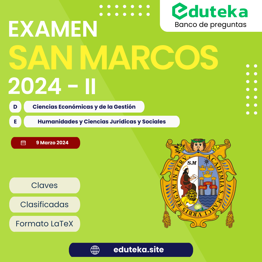 Post SAN MARCOS 2024-II