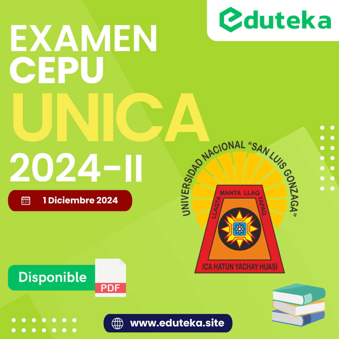 Post EXAMEN CEPU UNICA 2024-II