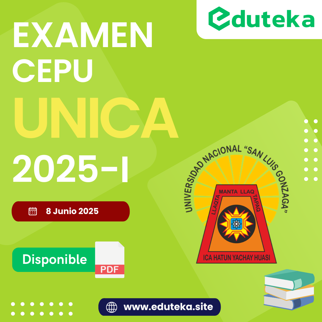 Post EXAMEN CEPU UNICA 2025-I