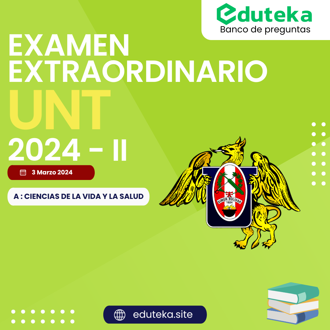 Post EXAMEN EXTRAORDINARIO UNT 2024-II