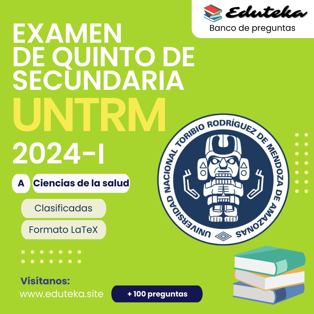 Post EXAMEN DE QUINTO DE SECUNDARIA UNTRM 2024-I