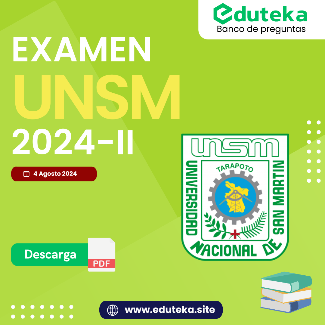 Post EXAMEN UNSM 2024-II