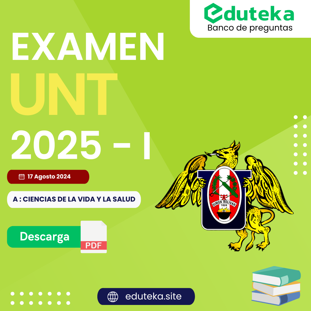 Post EXAMEN UNT 2025-I