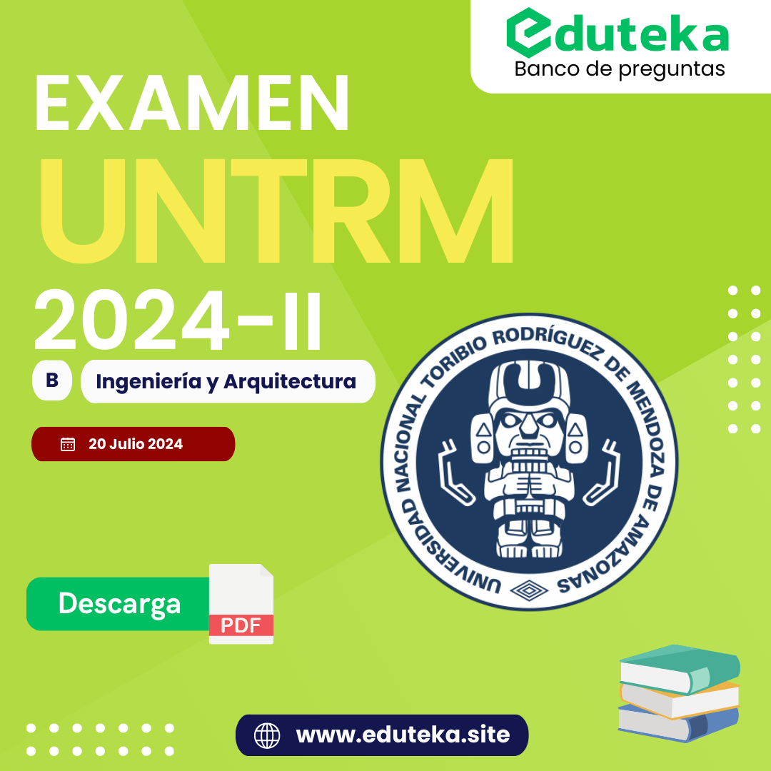 Post EXAMEN UNTRM 2024-II