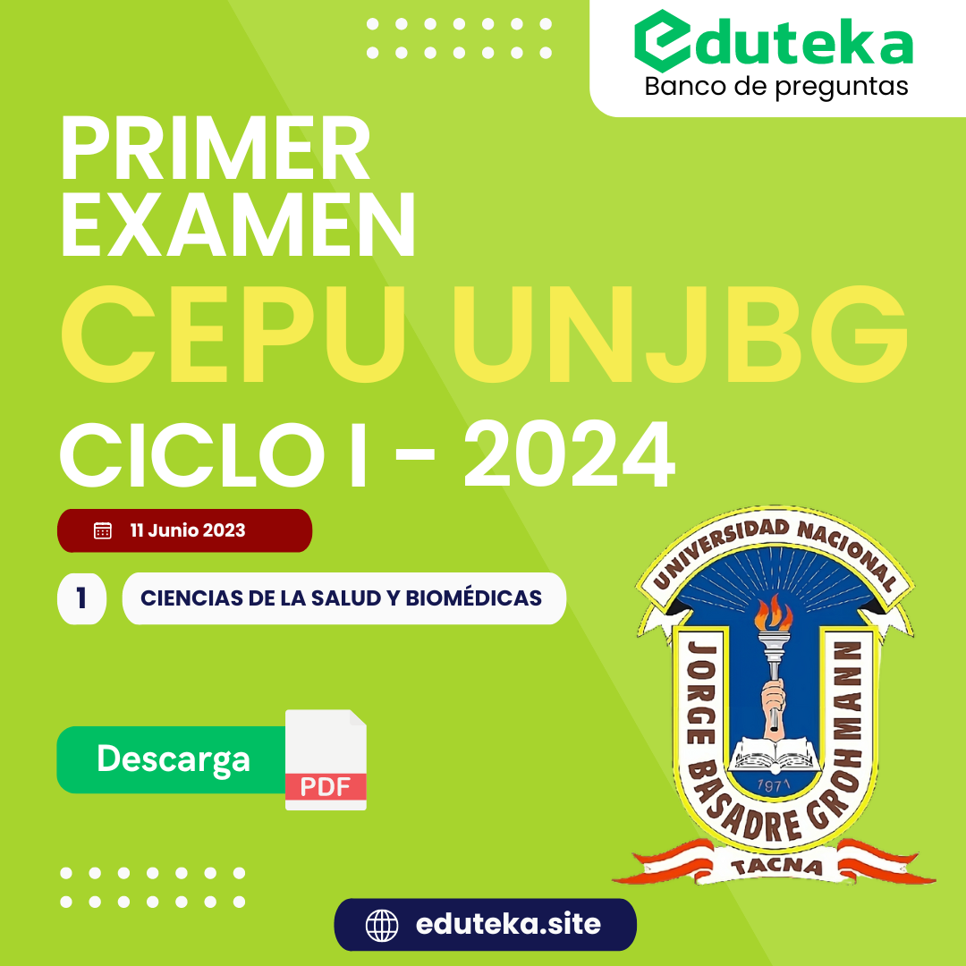 Post PRIMER EXAMEN CEPU UNJBG 2024-I