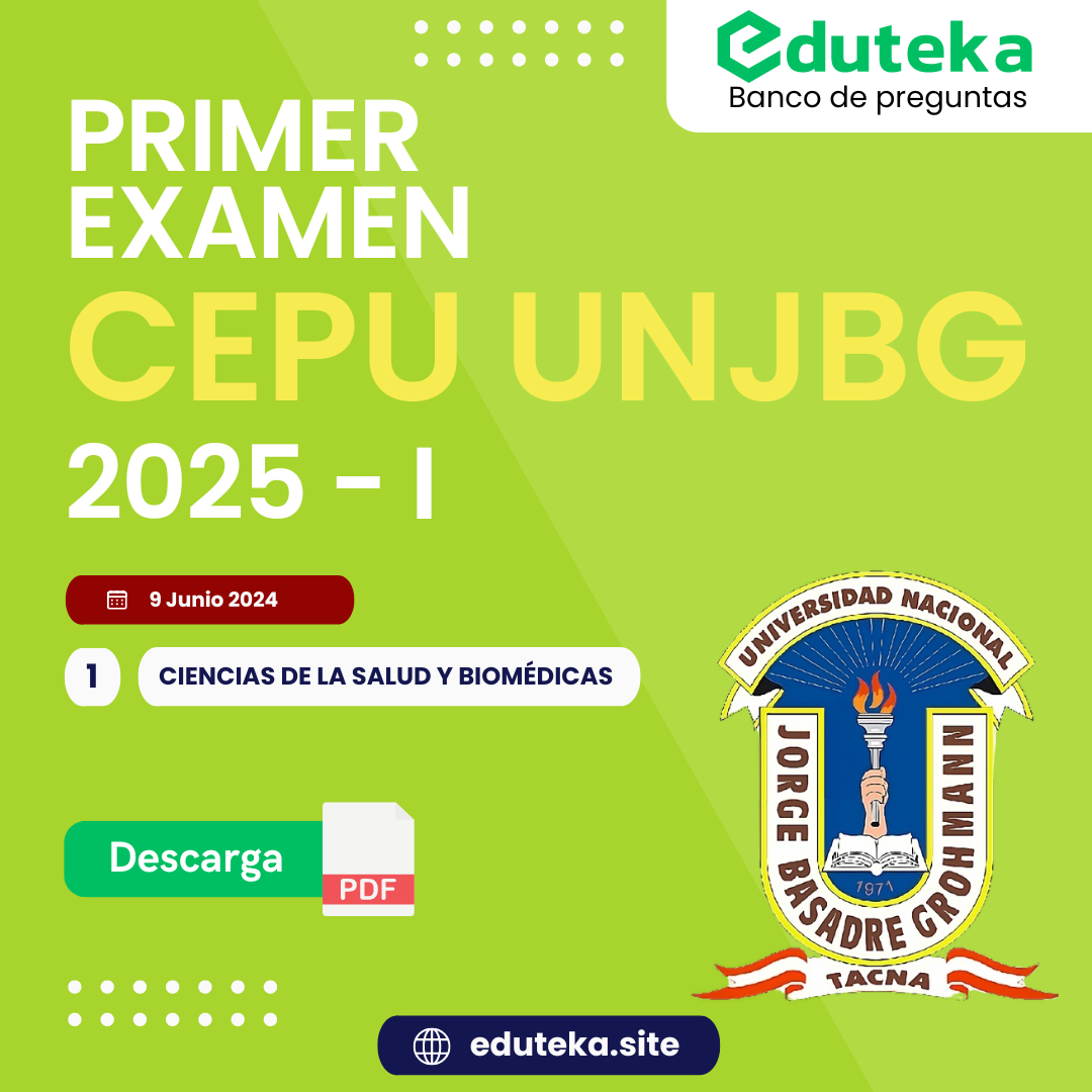 Post PRIMER EXAMEN CEPU UNJBG 2025-I