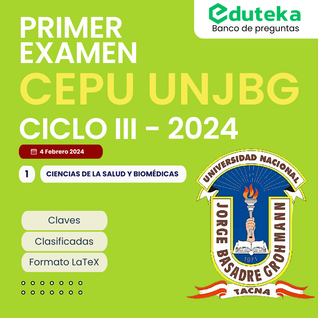 Post PRIMER EXAMEN CEPU UNJBG CICLO III - 2024