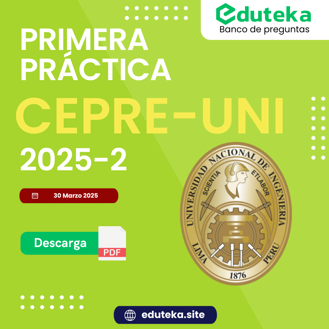 Post PRIMERA PRÁCTICA CEPRE-UNI 2025-2