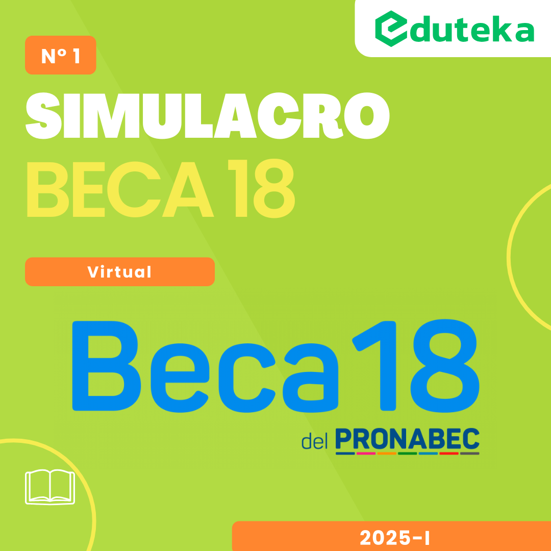 Post SIMULACRO BECA 18-PRONABEC 2025 N1 