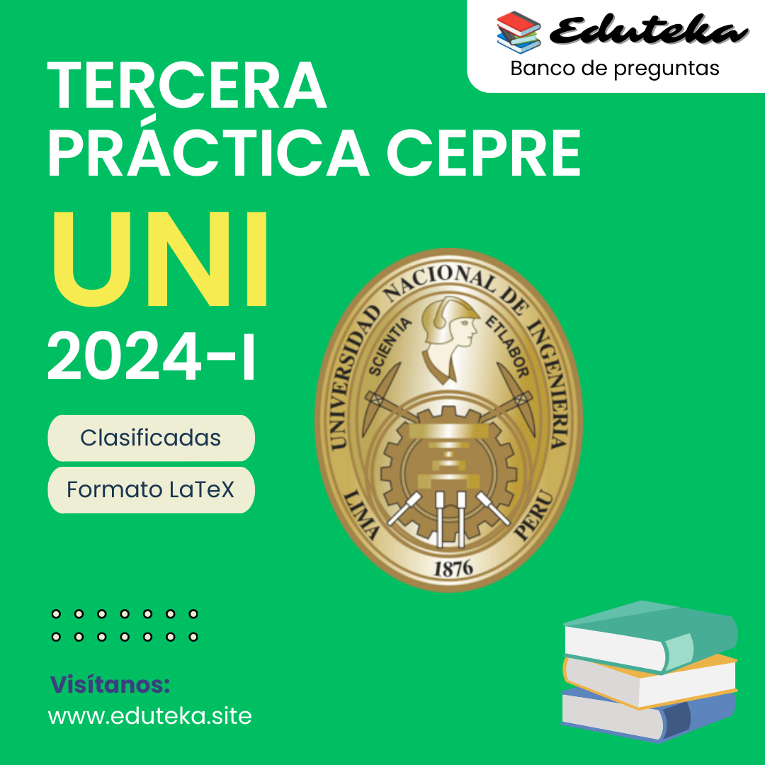 Post TERCERA PRACTICA CEPRE UNI 2024-I
